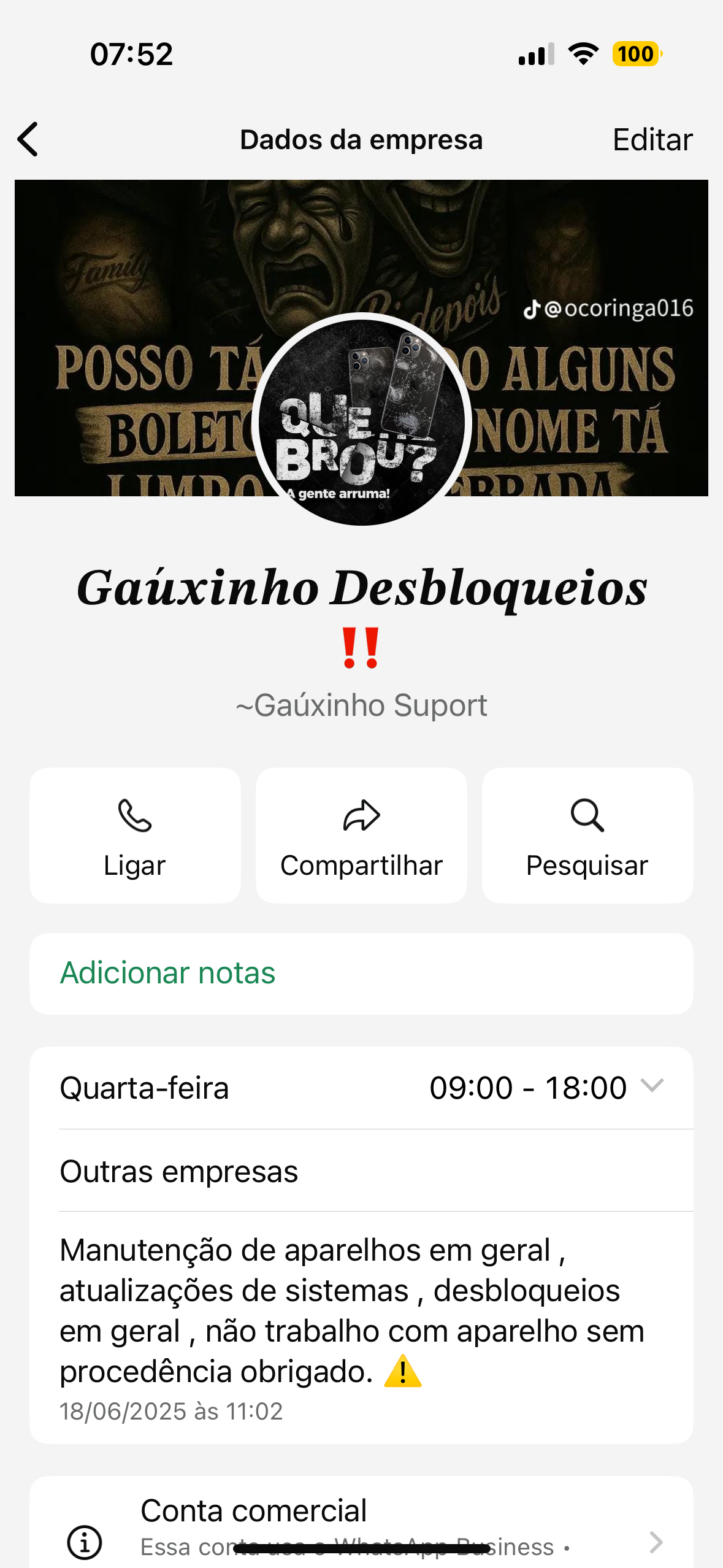 𝑮𝒂𝒖́𝒙𝒊𝒏𝒉𝒐 𝑫𝒆𝒔𝒃𝒍𝒐𝒒𝒖𝒆𝒊𝒐𝒔 ‼️