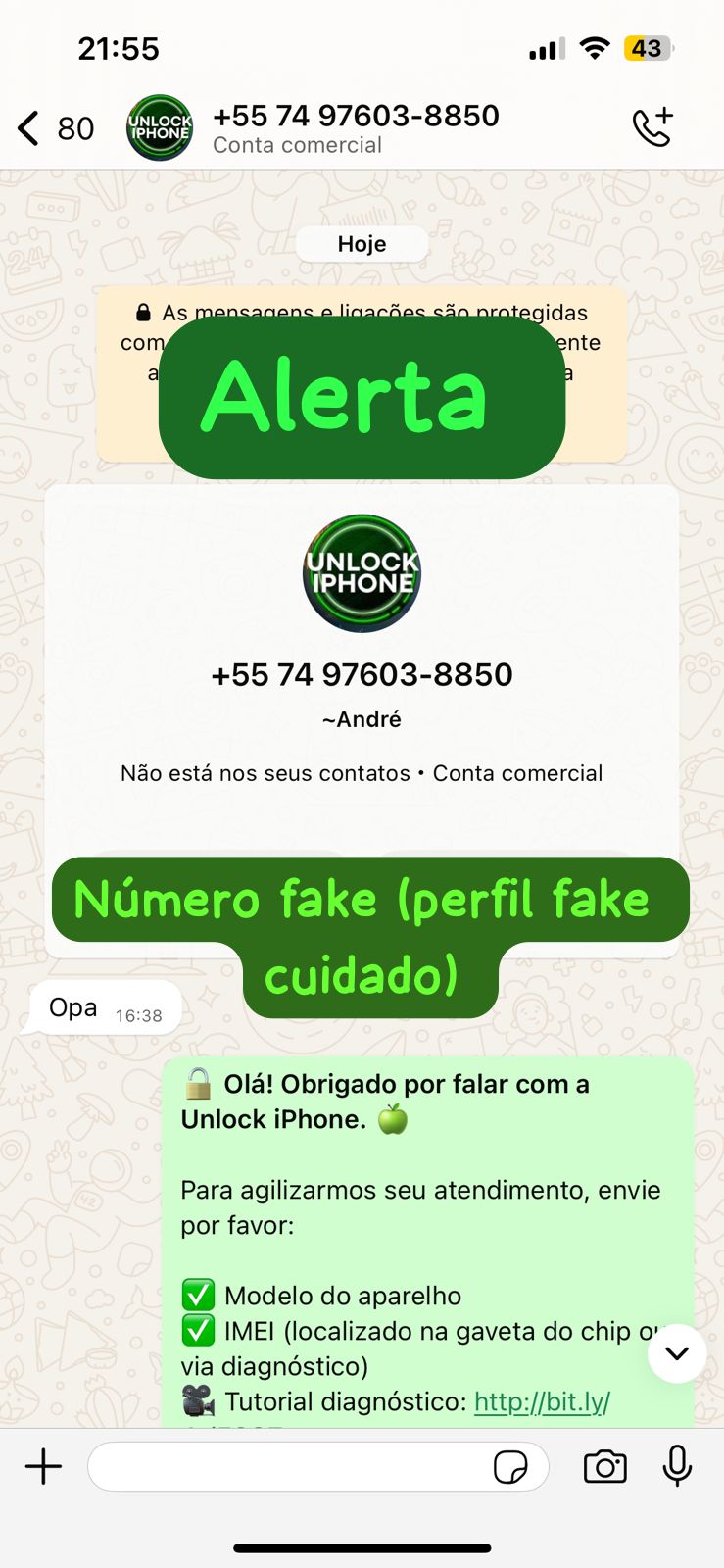 Clone do Unlock iPhone